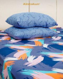 cara melipat sprei rumbai
