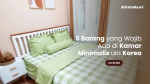 dekorasi kamar minimalis ala korea