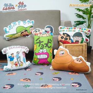 produk kolaborasi kintakun x shinchan x tahilalats