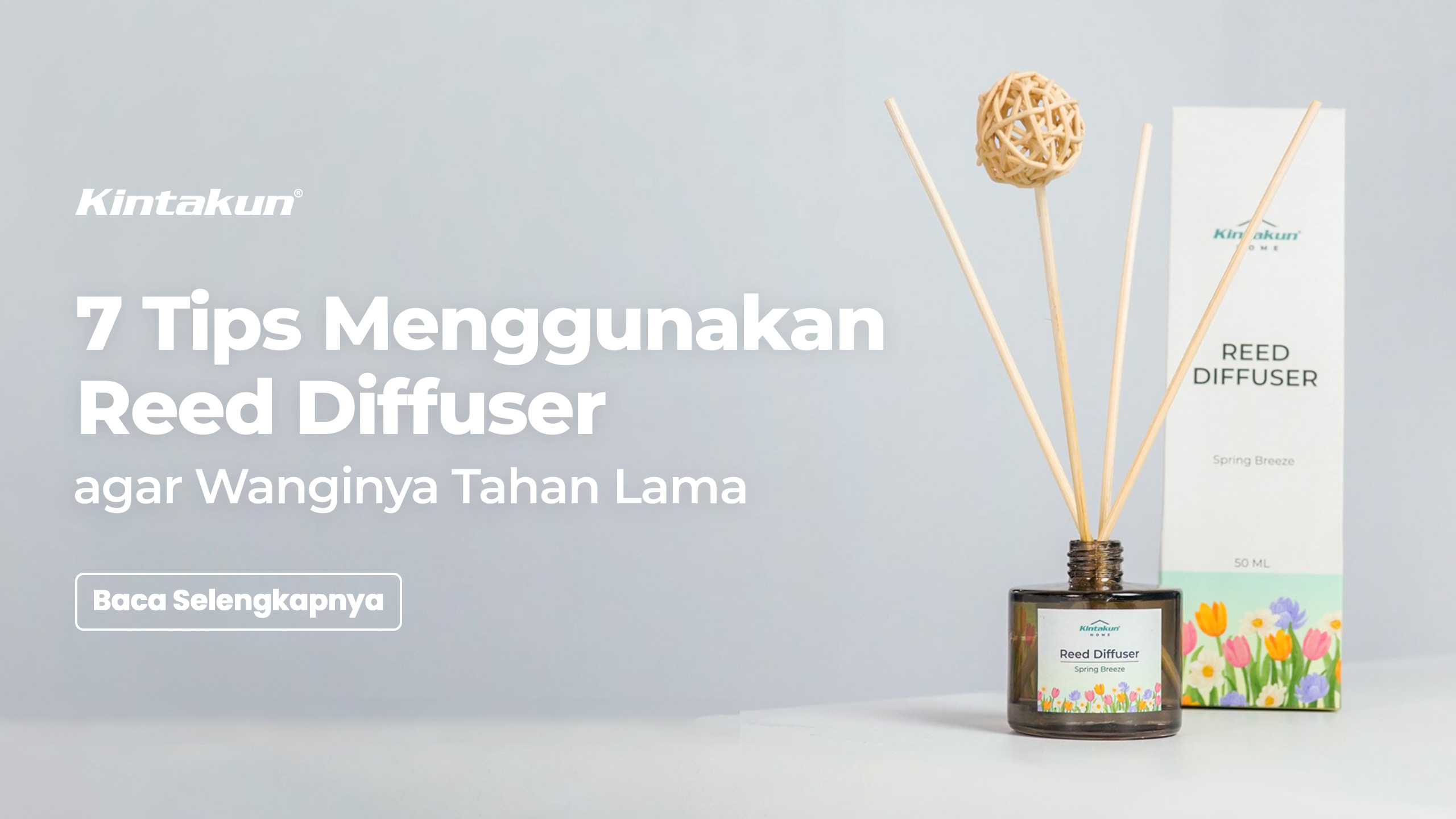 5 Tips Gunakan Reed Diffuser agar Wanginya Tahan Lama