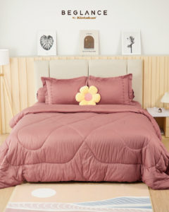 mencuci sprei katun