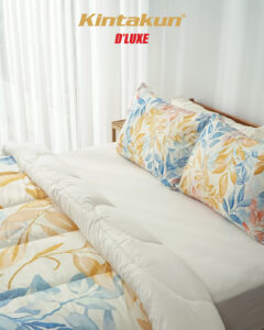 sprei bed cover bersih darah