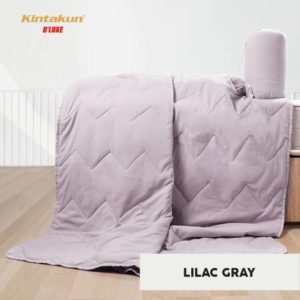 Selimut Korea Lilac Gray