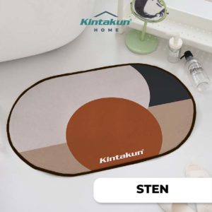 Kintakun Home Bathroom Mat Oval 40x60 STEN
