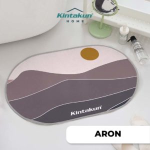 Kintakun Home Bathroom Mat Oval 40x60 ARON