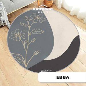 Kintakun Home Round Carpet 100cm EBBA