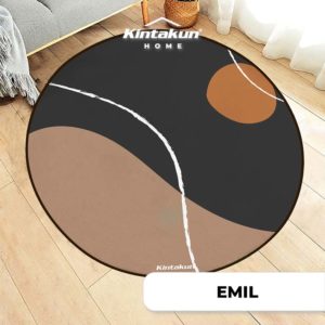 Kintakun Home Round Carpet 100cm EMIL