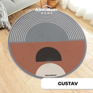 Kintakun Home Round Carpet 100cm GUSTAV