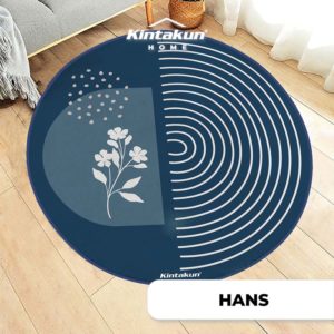Kintakun Home Round Carpet 100cm HANS