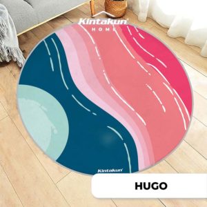 Kintakun Home Round Carpet 100cm HUGO
