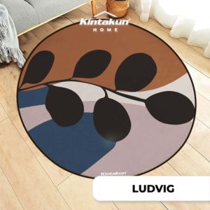 Kintakun Home Round Carpet 100cm LUDVIG