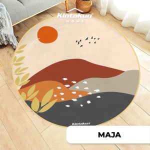 Kintakun Home Round Carpet 100cm MAJA