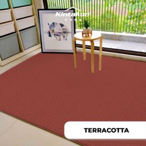 TERRACOTTA Mockup Karpet Selimut New Jacquard Ruangan WN (Large)