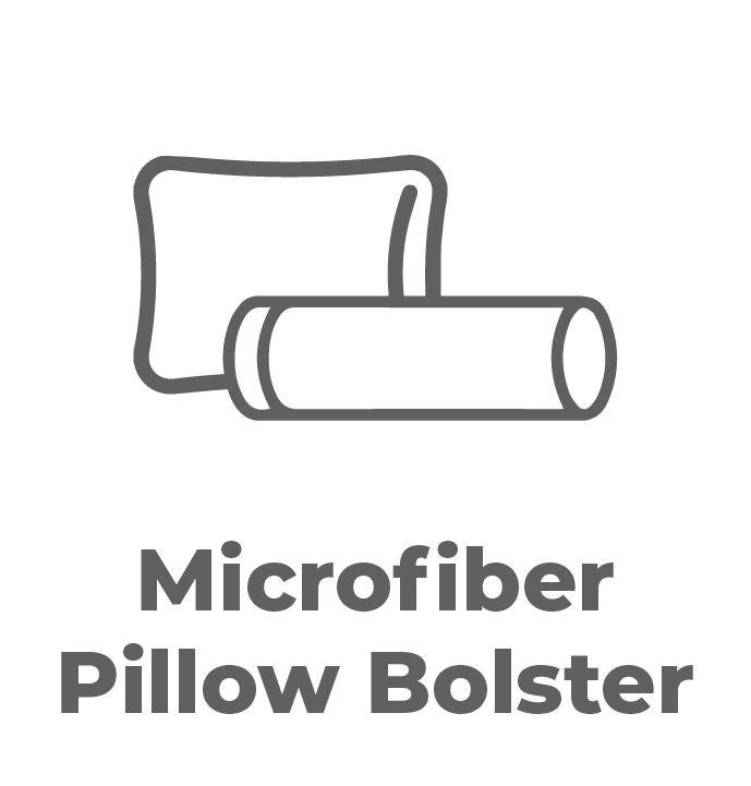 Microfiber Pillow Bolster