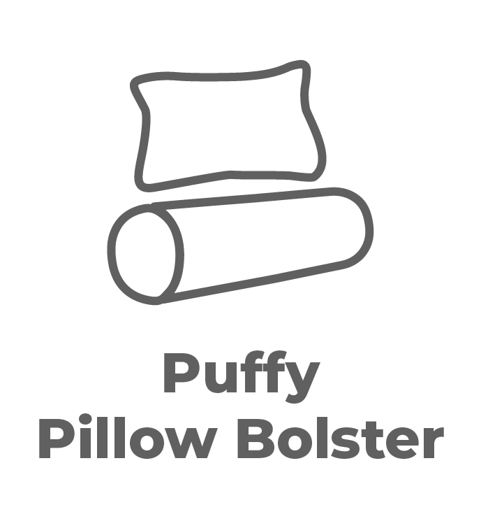 Puffy Pillow Bolster