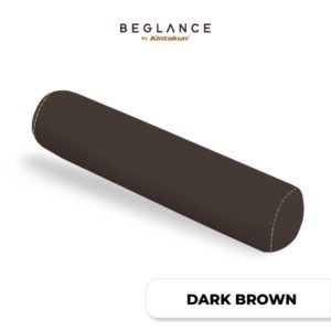 DARK BROWN Beglance Puffy Bolster WN