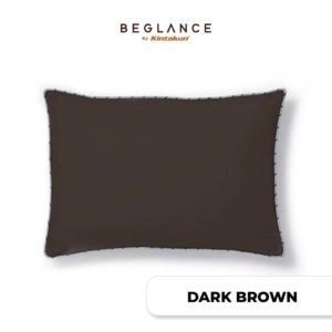 DARK BROWN Beglance Puffy Pillow WN