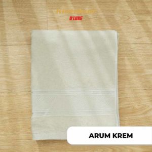 ARUM D LUXE Bath Towel KREM DSC8935 WN