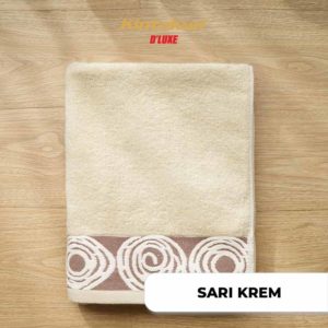 SARI D LUXE Bath Towel KREM DSC3145 WN