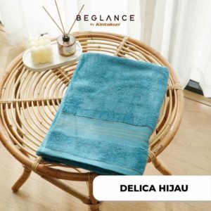 DELICA HIJAU BEGLANCE Bath Towel Bamboo Cotton DSC1437 WN