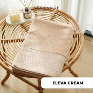 ELEVA CREAM BEGLANCE Bath Towel Bamboo Cotton DSC1453 WN