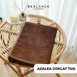 AZALEA COKLAT TUA BEGLANCE Bamboo Cotton Bath Towel DSC0216 WN