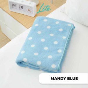 MANDY LITE Bath Towel Coral BLUE DSC1322 WN