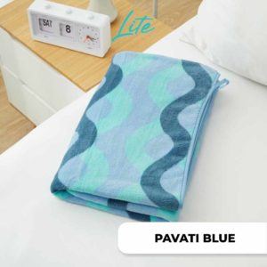 PAVATI LITE Bath Towel Coral BLUE DSC1374 WN