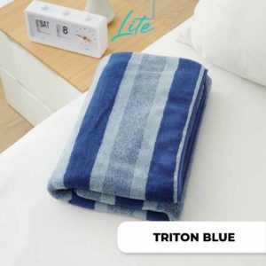 TRITON LITE Bath Towel Coral BLUE DSC1282 WN