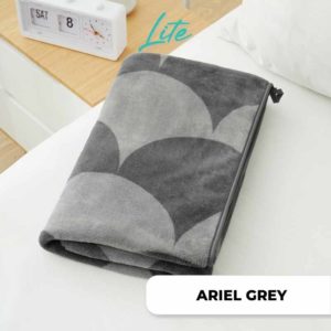 ARIEL LITE Bath Towel Coral GREY DSC1302 WN