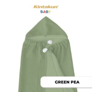 GREEN PEA Blanket Hoodied On The Go