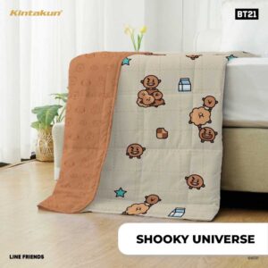 SHOOKY UNIVERSE BT21 Travel Blanket WN
