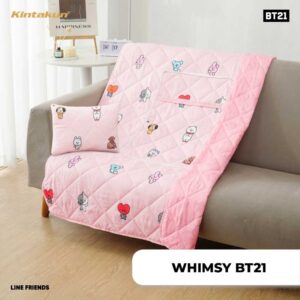 WHIMSY BT21 Pillow Blanket BT21 DSC0827 WN