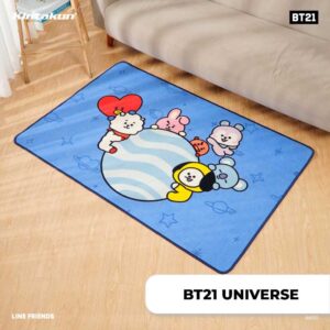 BT21 UNIVERSE Rug 100x150 BT21 DSC2222 WN