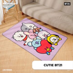 CUTIE BT21 Rug 100x150 BT21 DSC2213 WN