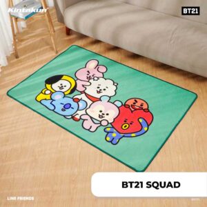 BT21 SQUAD Rug 100x150 BT21 DSC2211 WN