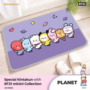 PLANET BT21 minini Printed Mat WN