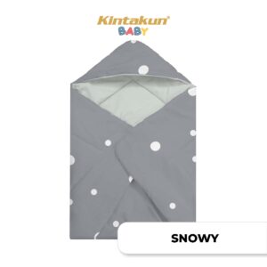 SNOWY HOODED BLANKET