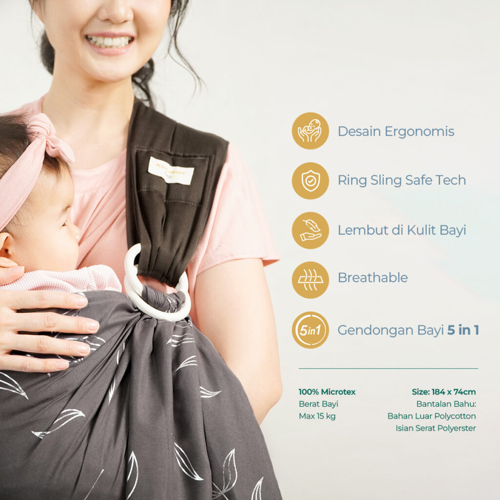 Infografis Baby Ring Sling 2