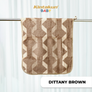 DITTANY BROWN LITE Bath Towel Coral 35 x 75cm WN