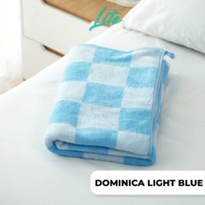 DOMINICA LIGHT BLUE LITE Bath Towel Coral 70 x 140cm WN
