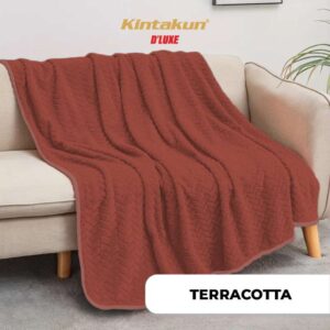 TERRACOTTA Selimut Luxury New Jacquard WN
