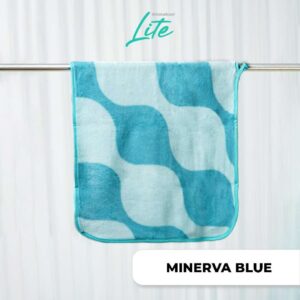 MINERVA BLUE LITE Bath Towel Coral 35 x 75cm