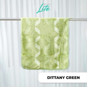 DITTANY GREEN LITE Bath Towel Coral 35 x 75cm
