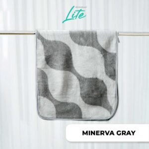 MINERVA GRAY LITE Bath Towel Coral