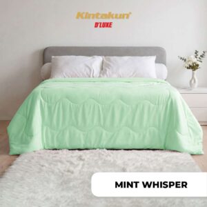 MINT WHISPER D LUXE Snowy Blanket
