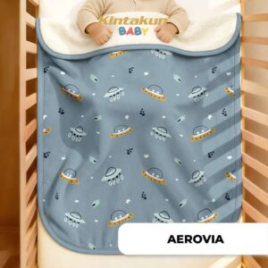 AEROVIA BABY Blanket Sherpa Printed