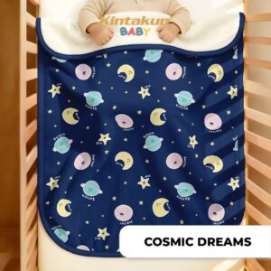 COSMIC DREAMS BABY Blanket Sherpa Printed