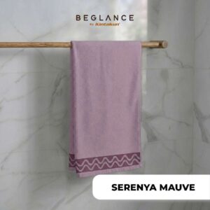 SERENYA MAUVE BEGLANCE Bath Towel Cotton Essential
