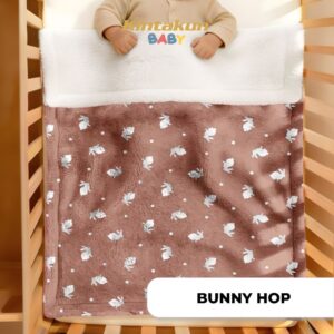 BUNNY HOP Baby Sherpa Blanket